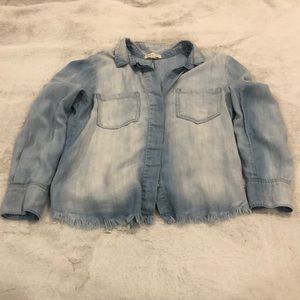 Cloth and stone jean skirt